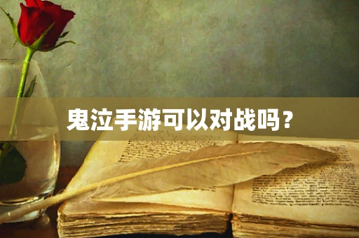 鬼泣手游可以对战吗？