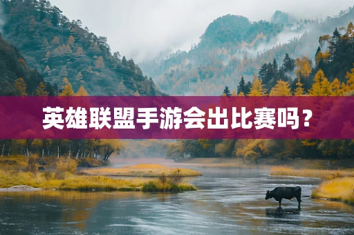 英雄联盟手游会出比赛吗？
