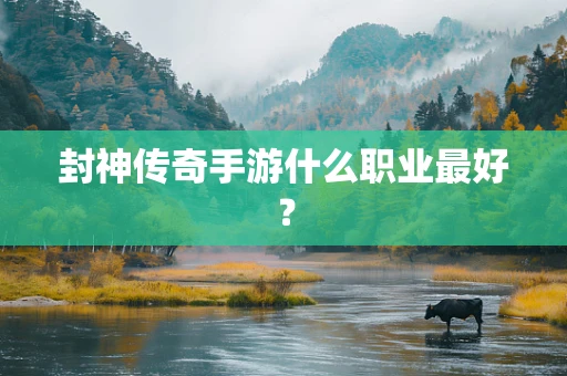 封神传奇手游什么职业最好？