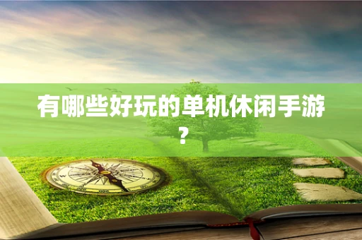 有哪些好玩的单机休闲手游？