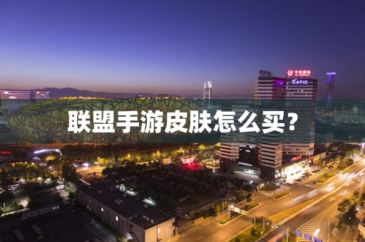 联盟手游皮肤怎么买？