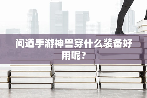问道手游神兽穿什么装备好用呢？