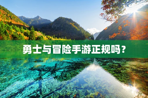 勇士与冒险手游正规吗？