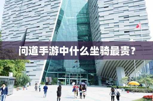 问道手游中什么坐骑最贵？