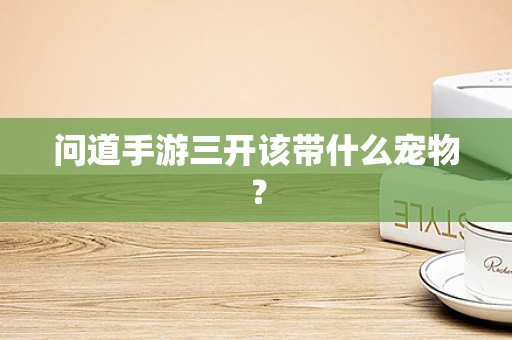 问道手游三开该带什么宠物？