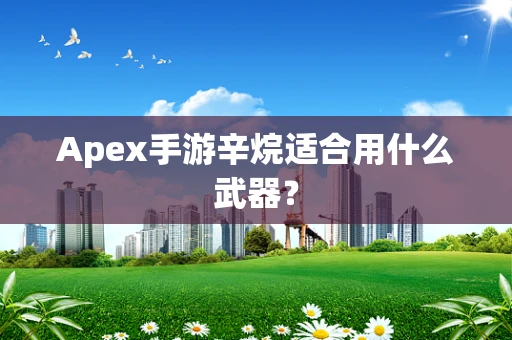Apex手游辛烷适合用什么武器？