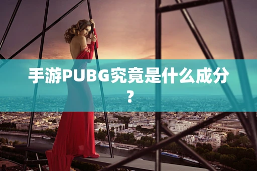 手游PUBG究竟是什么成分？