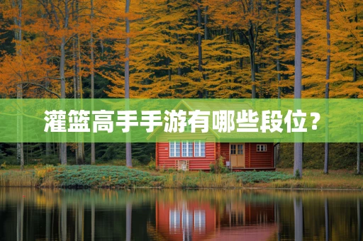 灌篮高手手游有哪些段位？