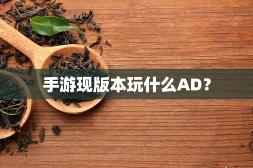 手游现版本玩什么AD？
