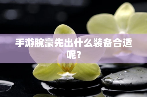 手游腕豪先出什么装备合适呢？