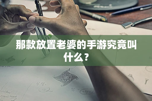 那款放置老婆的手游究竟叫什么？