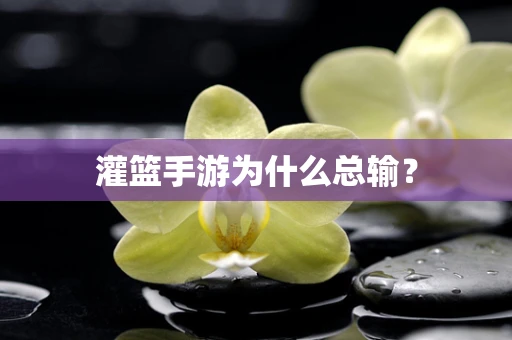 灌篮手游为什么总输？