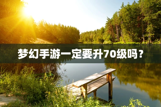 梦幻手游一定要升70级吗？