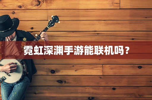 霓虹深渊手游能联机吗？