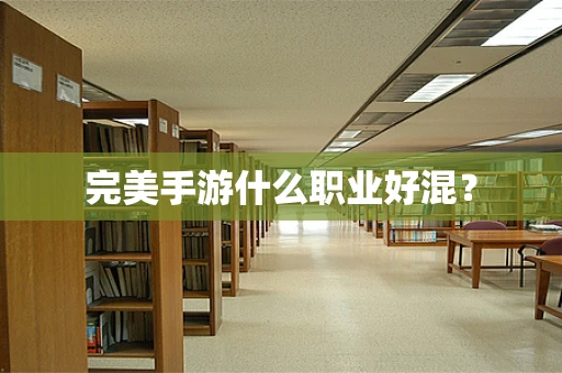 完美手游什么职业好混？