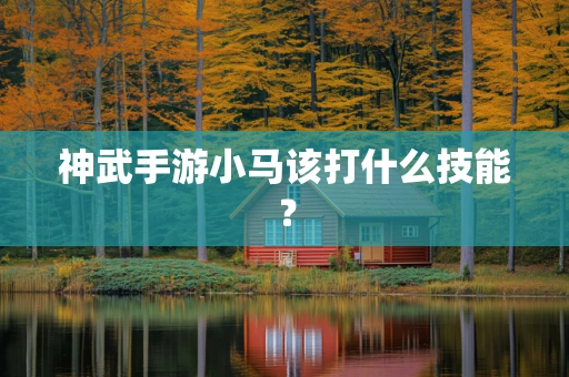 神武手游小马该打什么技能？
