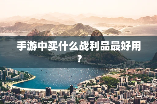 手游中买什么战利品最好用？
