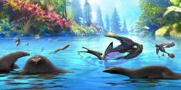 方舟手游中哪些生物会捕鱼呢？